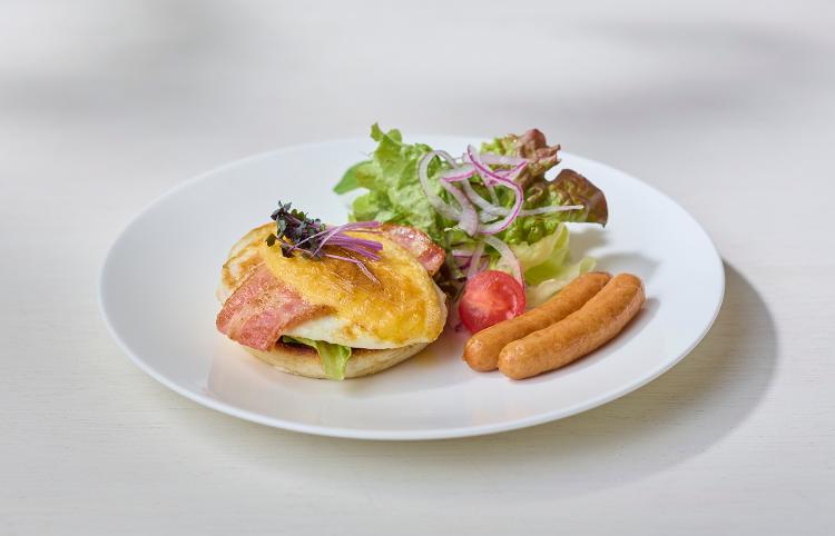【「好き」が見つかる朝食ブッフェ】博多エッグベニー