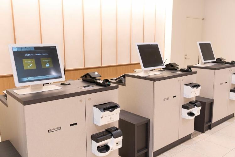 セルフチェックイン機