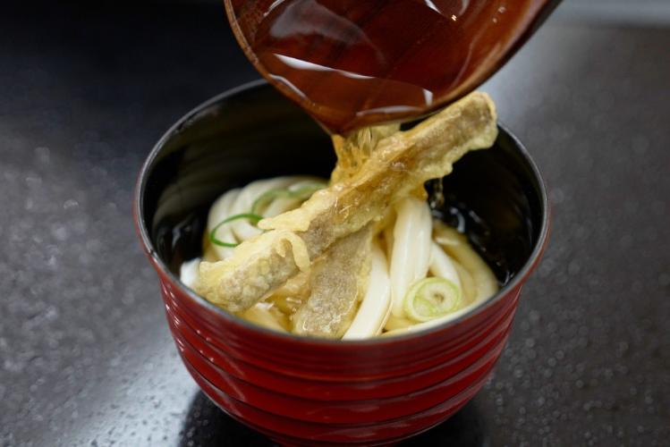 ごぼう天うどん