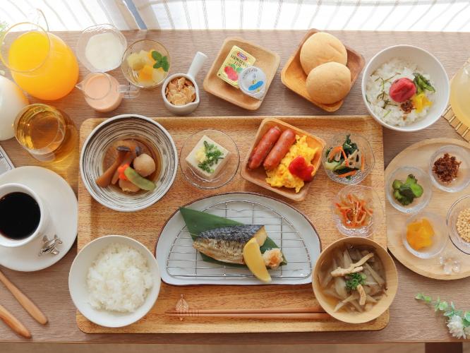 【日替わりメイン料理一例】サバ＆スクランブルエッグ