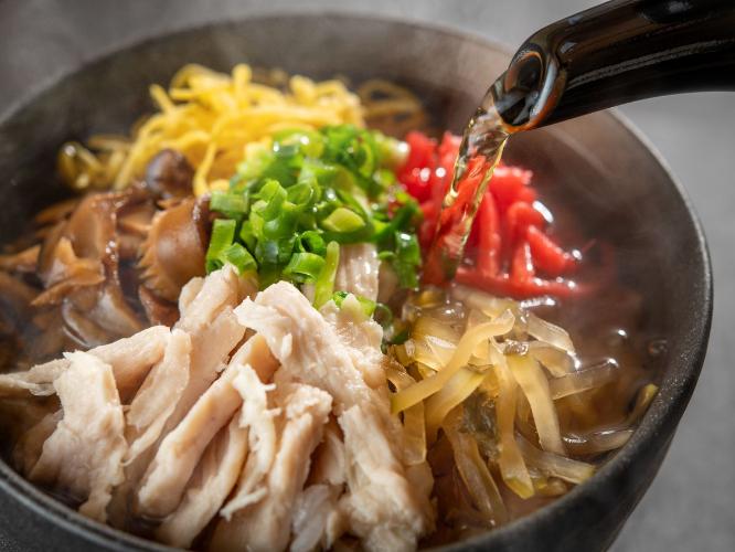 【朝食メニュー】鶏飯