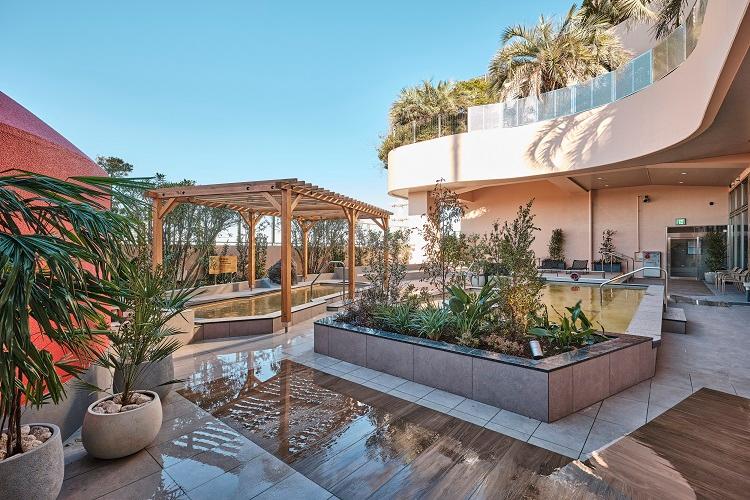 女性露天エリア