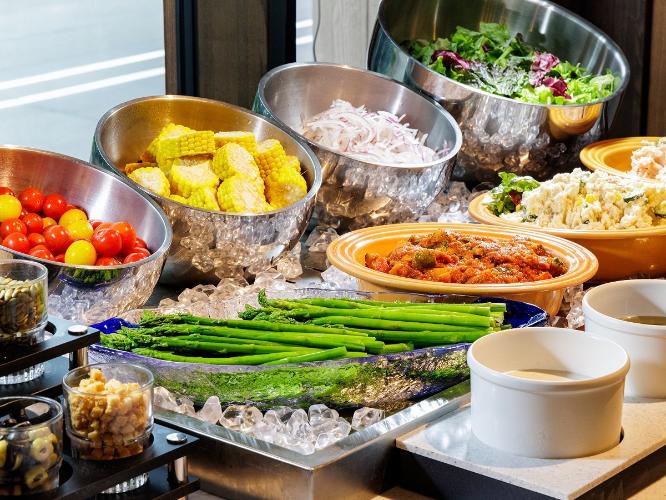 朝食『サラダコーナー』