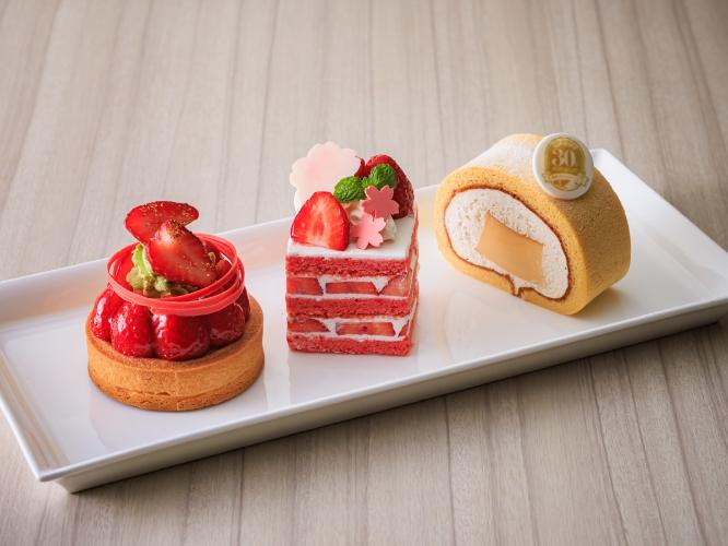 ラウンジあじさい 季節のおすすめケーキ 〜春〜