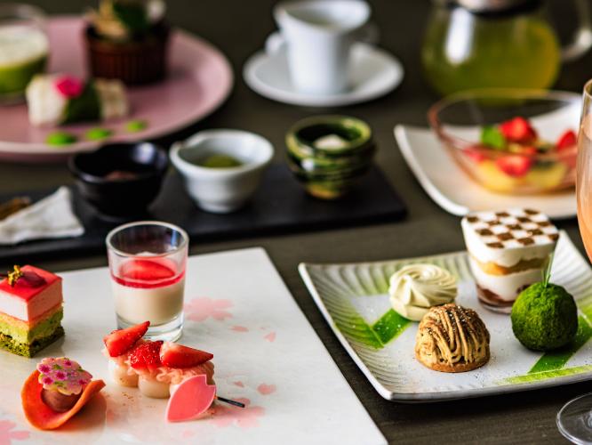京都 福寿園×鎌倉プリンスホテル　お花見アフタヌーンティー 