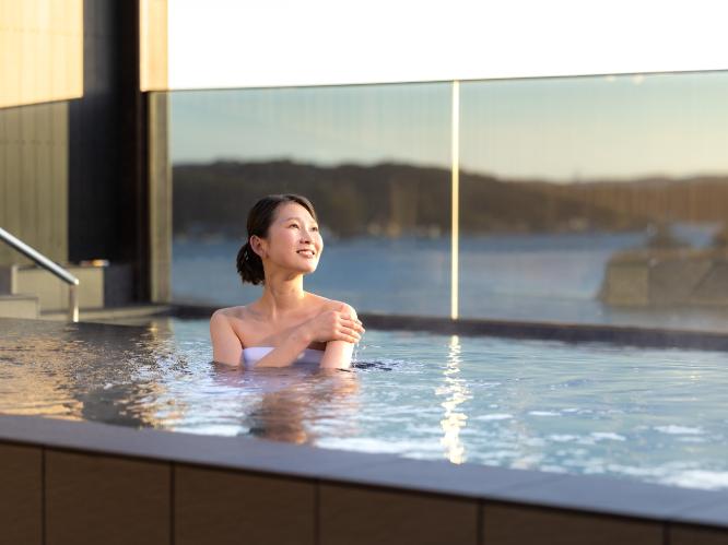 展望露天風呂 夕凪の湯（男女入替制）
