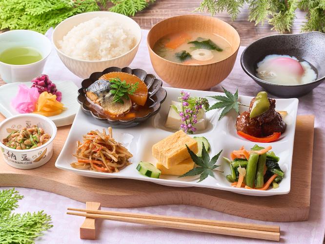 朝食 バイキング（和食）　※イメージ