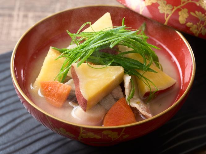 めった汁（ご当地グルメ）　※イメージ