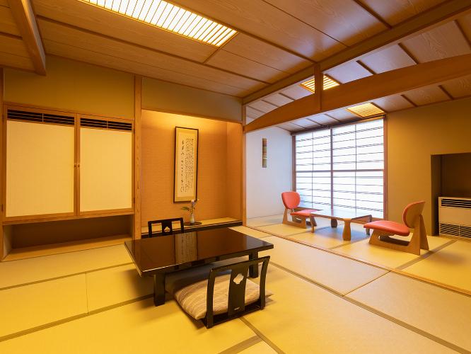 【露天風呂付和室C】旅館の「和の心」を大切にしたお部屋です。