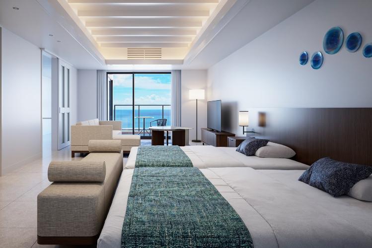 【エグゼクティブオーシャンルーム】客室一例※画像は計画中となり実際とは異なる場合がございます
