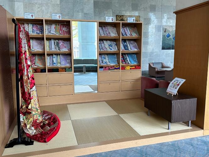 色浴衣コーナー