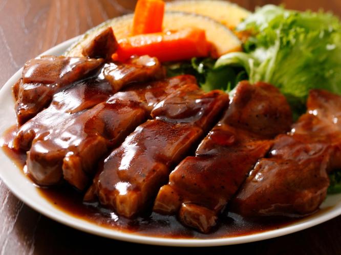 四日市トンテキ（ご当地グルメ）　※イメージ