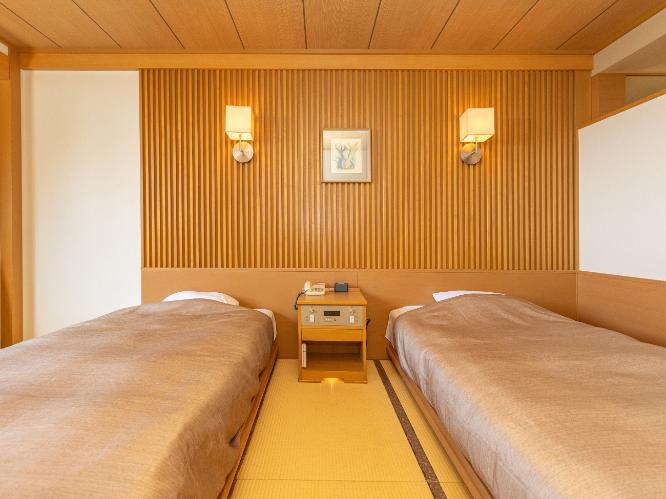 ＜至然館＞和室ツイン36平米／2階または3階禁煙