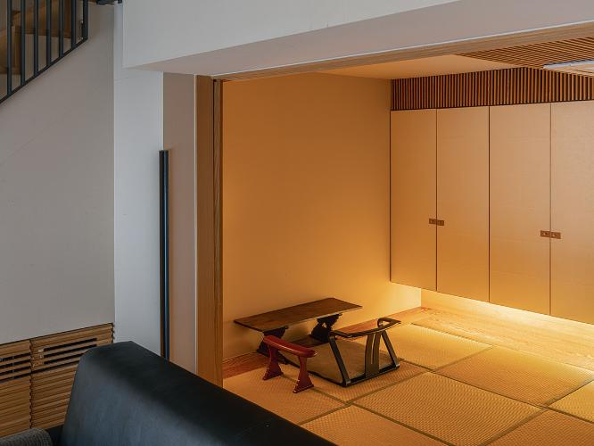 半露天温泉メゾネット和洋室