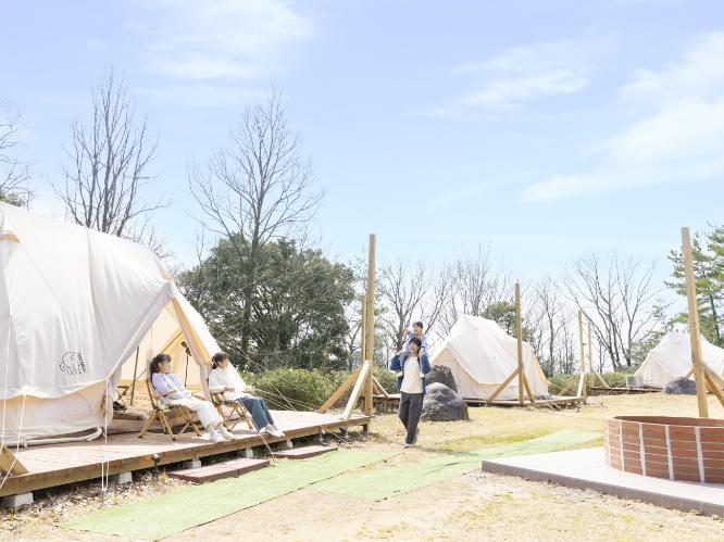 グランピングエリア