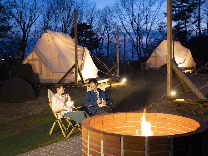 グランピングエリア