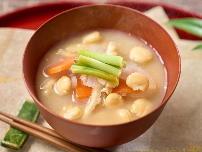 打ち豆汁（ご当地グルメ）　※イメージ