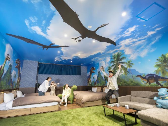 スーペリア洋室フォース恐竜ルーム　※客室の一例