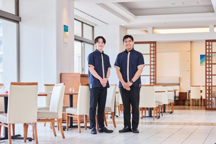 【やんばるビストロ　ルアナ／2階】こだわりのお料理をお楽しみいただけます。