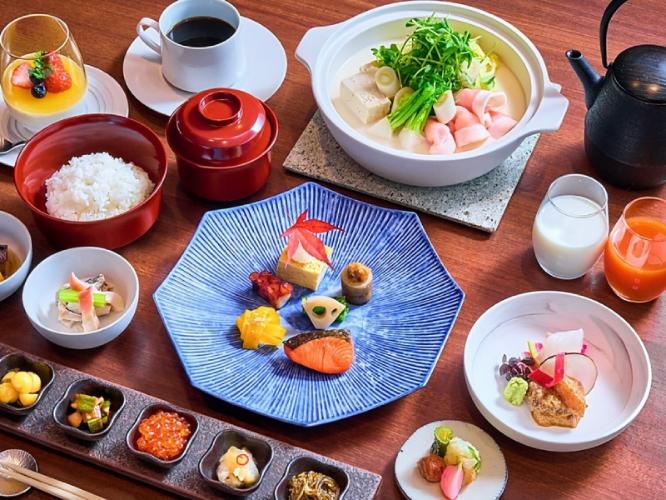 ◆朝食和定食一例／季節の鍋や海鮮茶漬けをお愉しみください