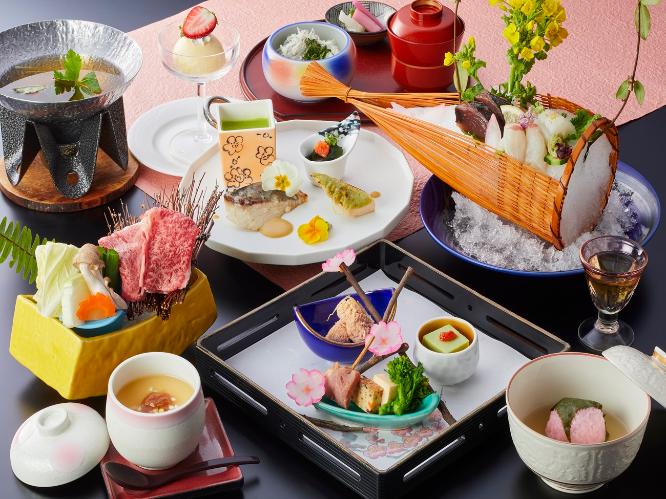 【季節のお料理 ? 紀春会席】画像はイメージです。詳細には公式HPをご確認ください。