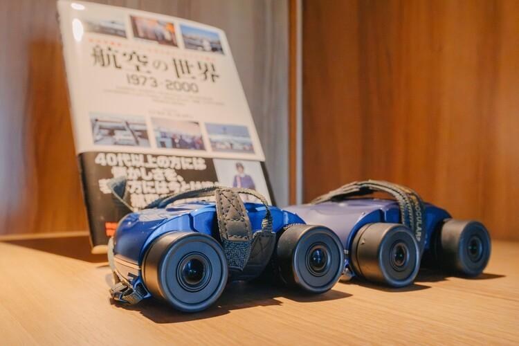 クラブフロア按司には双眼鏡もご用意