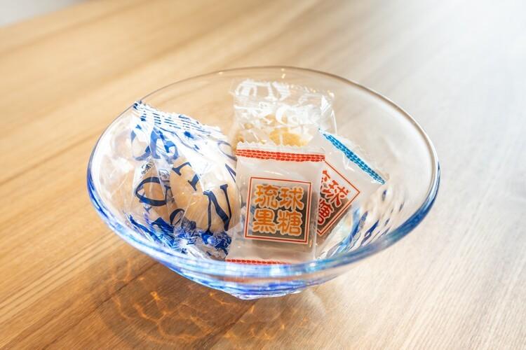 心ばかりのウェルカムお菓子