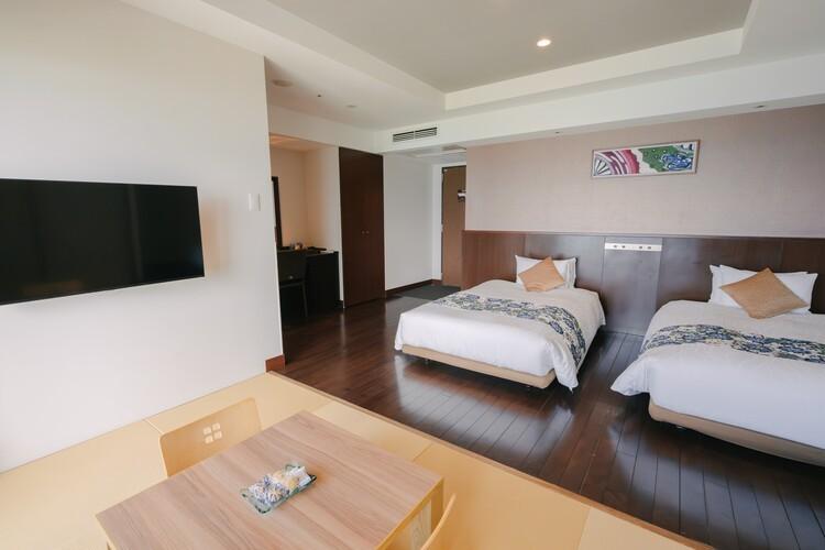 温泉露天風呂付デラックス和洋室オーシャンビュー