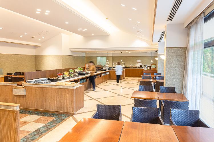 ■朝食■和洋バイキング　和食、洋食バラエティー豊かなメニューが揃います。