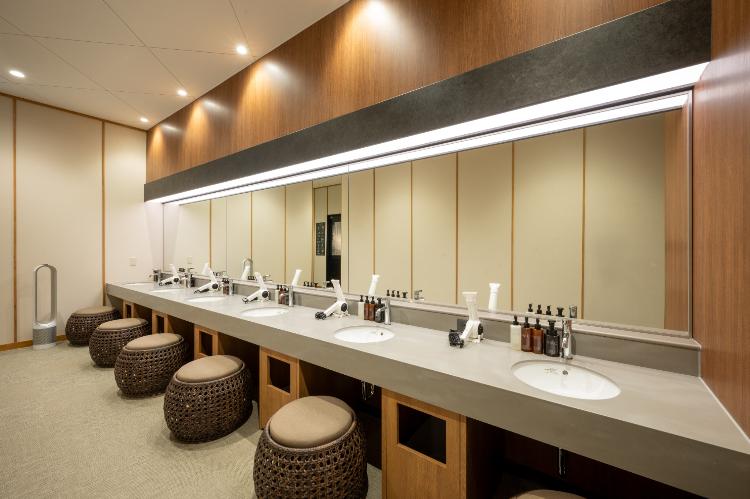 大浴場 パウダールーム