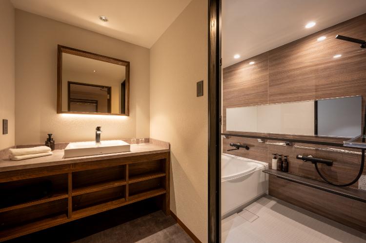 プレミアスイート 洗面台 バスルーム