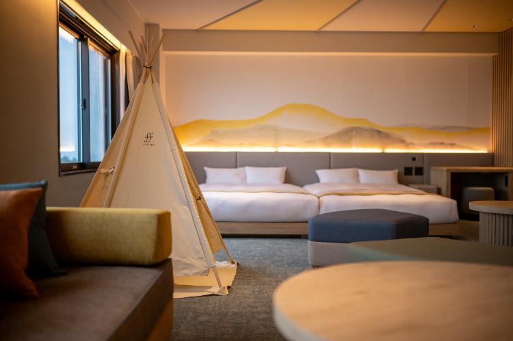 ファミリールーム太陽 客室内