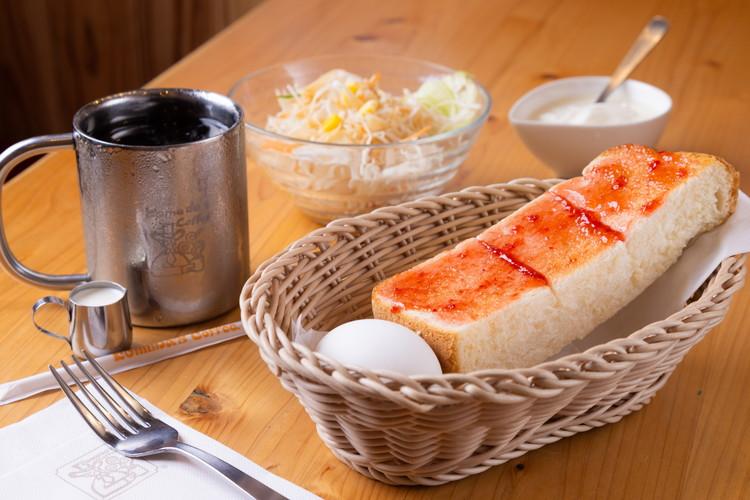 モーニングセット　定番ゆで玉子