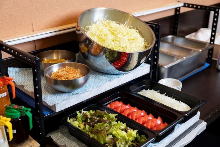 【朝食】サラダコーナー