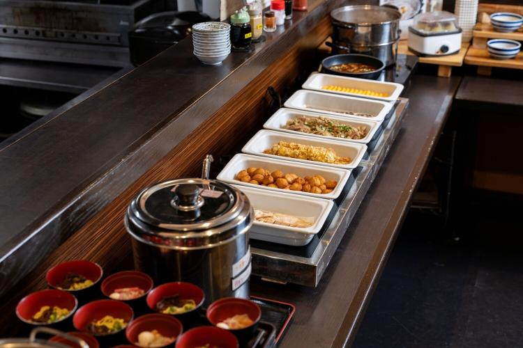 【朝食】ビュッフェコーナー