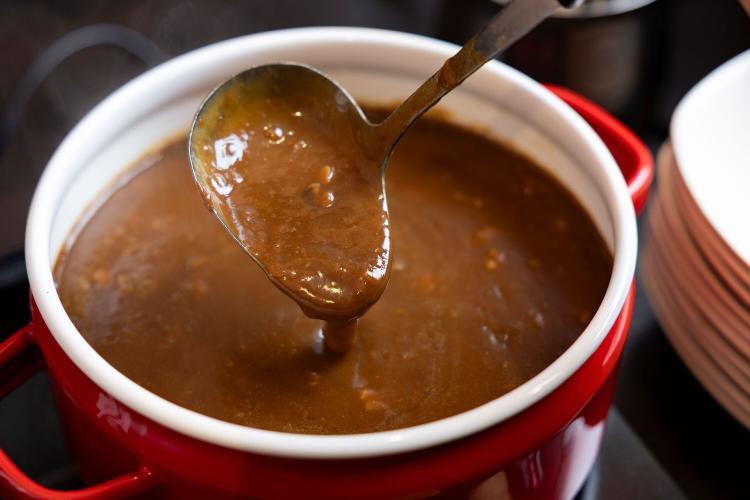 【朝食】カレー