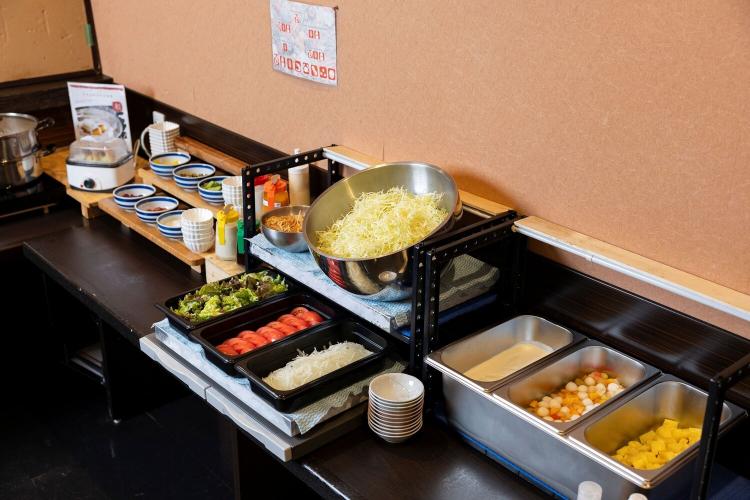 【朝食】ビュッフェコーナー