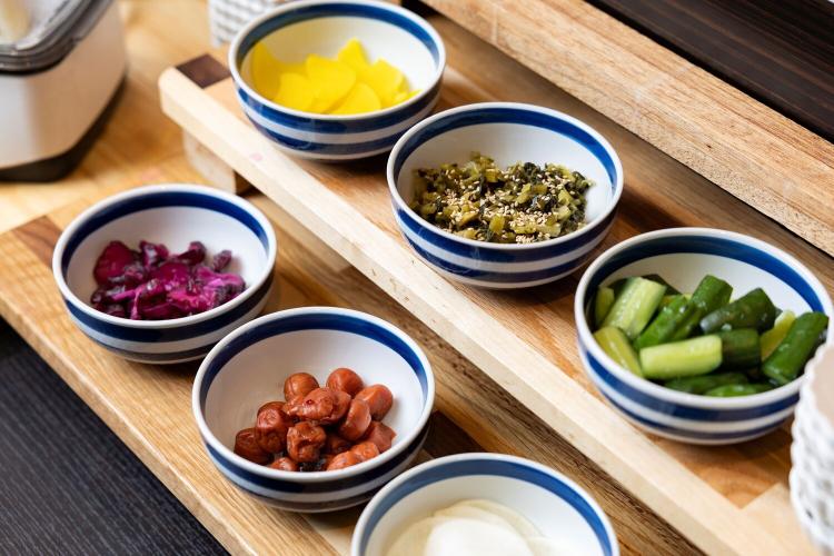 【朝食】ご飯のお供コーナー