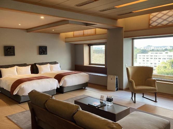 カワキュウスイート和洋室