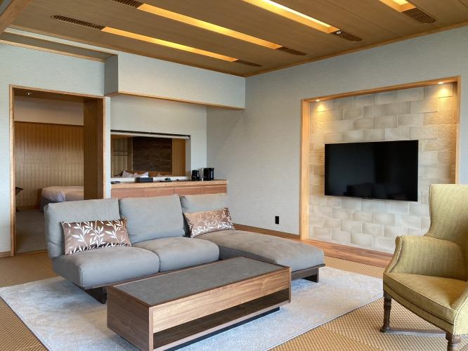 カワキュウスイート和洋室