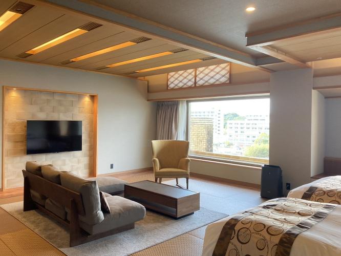 カワキュウスイート和洋室