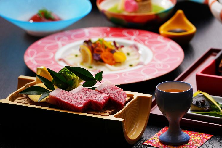 春の基本会席　しまね和牛会席