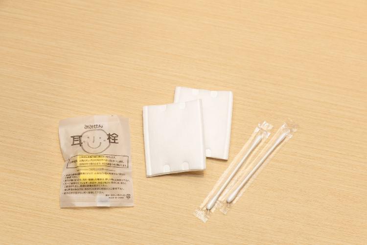 【耳栓・コットン・綿棒】2階アメニティバイキングにご用意しております。ご自由にお取りくださいませ。