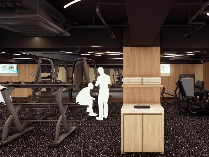 【ニッコーウェルネスクラブ】ジム:運動不足解消やストレス発散におすすめです