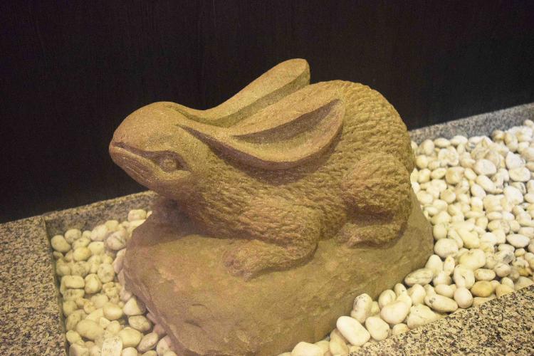 出雲モチーフ「幸運のうさぎ」館内のどこにいるか、探してみてください♪