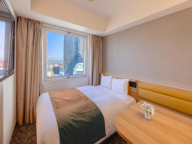 ＜夜景View＞【ダブル】14平米・ダブル×1台