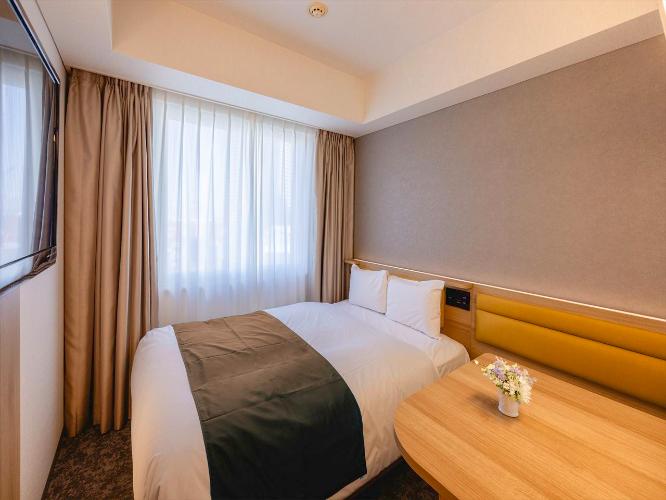 【ダブル】一人で贅沢に、二人でお得に過ごせる空間です。