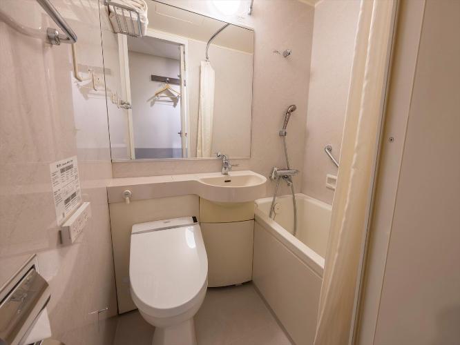 【バスルーム】全室ユニットバスになっております。