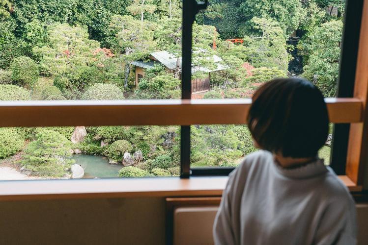 日本庭園側眺望イメージ