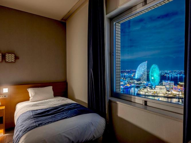 ＜夜景View＞【スーペリアツイン】高層階ならではの静寂と、解放感ある美しい景色。